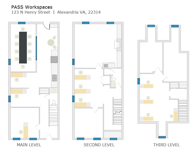 123 N Henry St, Alexandria, VA for lease Floor Plan- Image 1 of 1