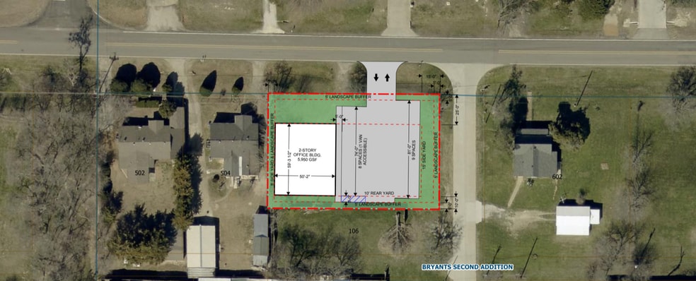 508 Broadway st, Prosper, TX for lease - Building Photo - Image 1 of 10