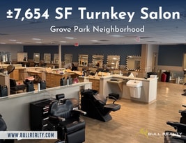 ±7,654 SF Turnkey Salon - Retail Space