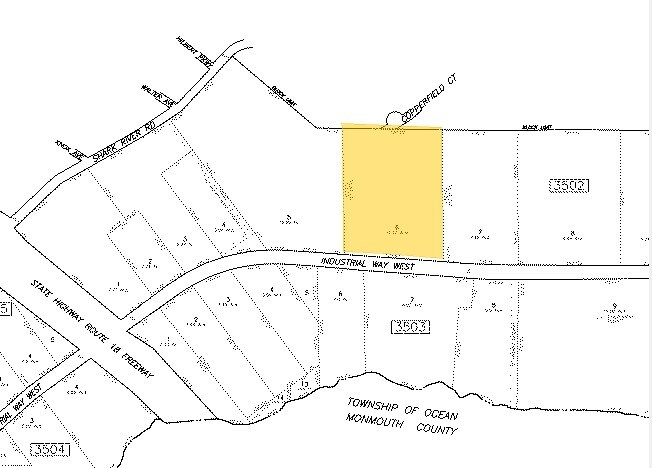 250 Industrial Way W, Eatontown, NJ for sale Plat Map- Image 1 of 1