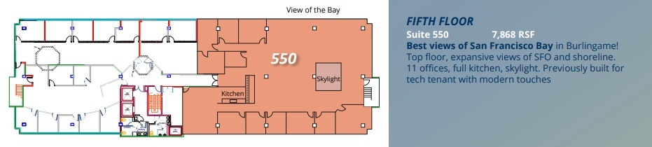 433 Airport Blvd, Burlingame, CA for lease Floor Plan- Image 1 of 1