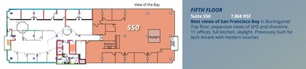 433 Airport Blvd, Burlingame, CA for lease Floor Plan- Image 1 of 1