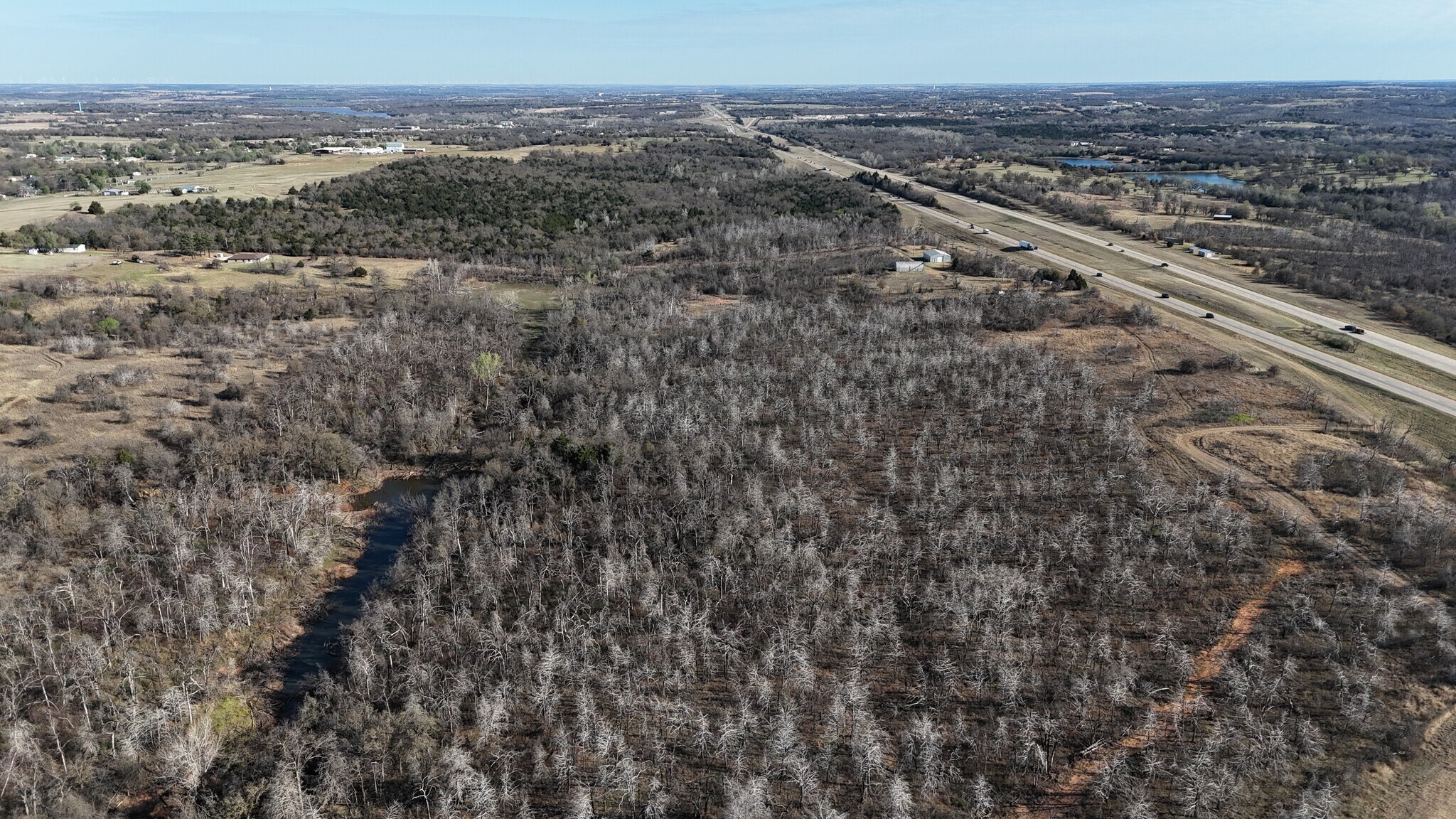 E Simpson Rd, Guthrie, OK for sale Aerial- Image 1 of 5