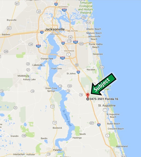 State Road 16, Saint Augustine, FL 32092 Vacant Land