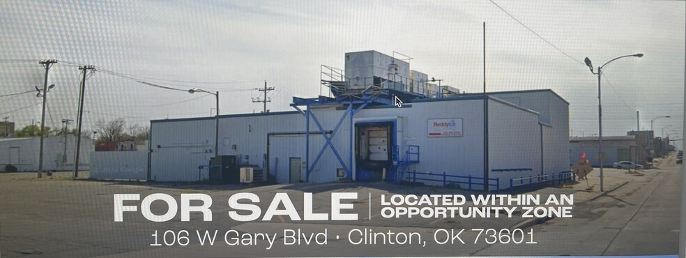 106 W Gary Blvd, Clinton, OK for sale - Primary Photo - Image 1 of 1