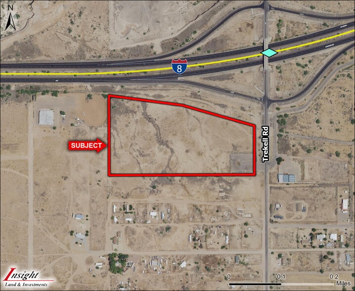 S Trekell Rd, Casa Grande, AZ for sale - Aerial - Image 1 of 3