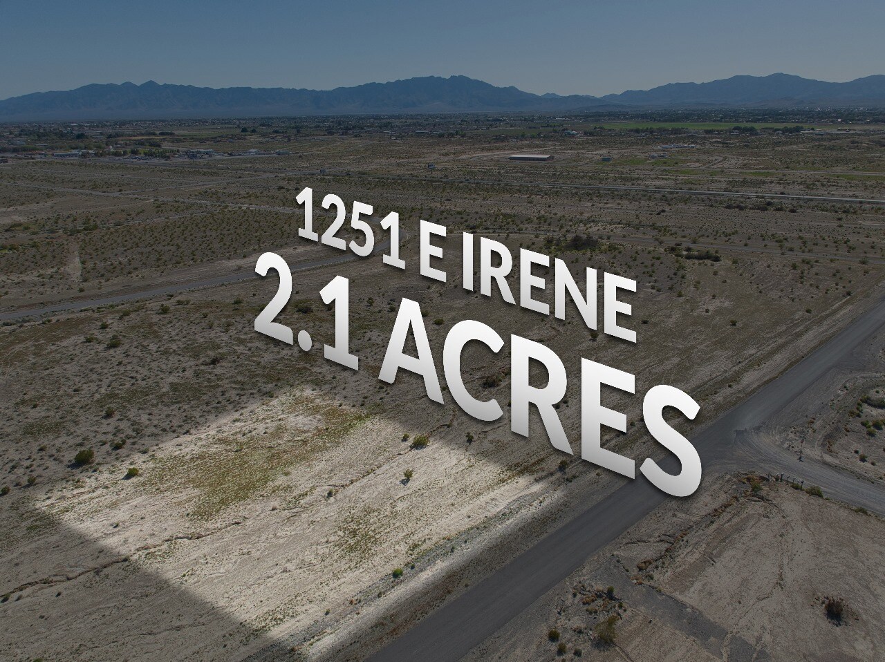 1251 East Irene Street, Pahrump, NV for sale Aerial- Image 1 of 20