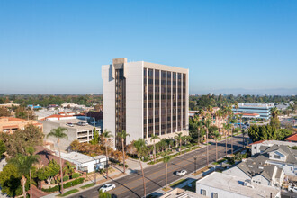 1600 N Broadway, Santa Ana, CA - aerial  map view