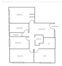 133 Arch St, Redwood City, CA for lease Floor Plan- Image 1 of 1