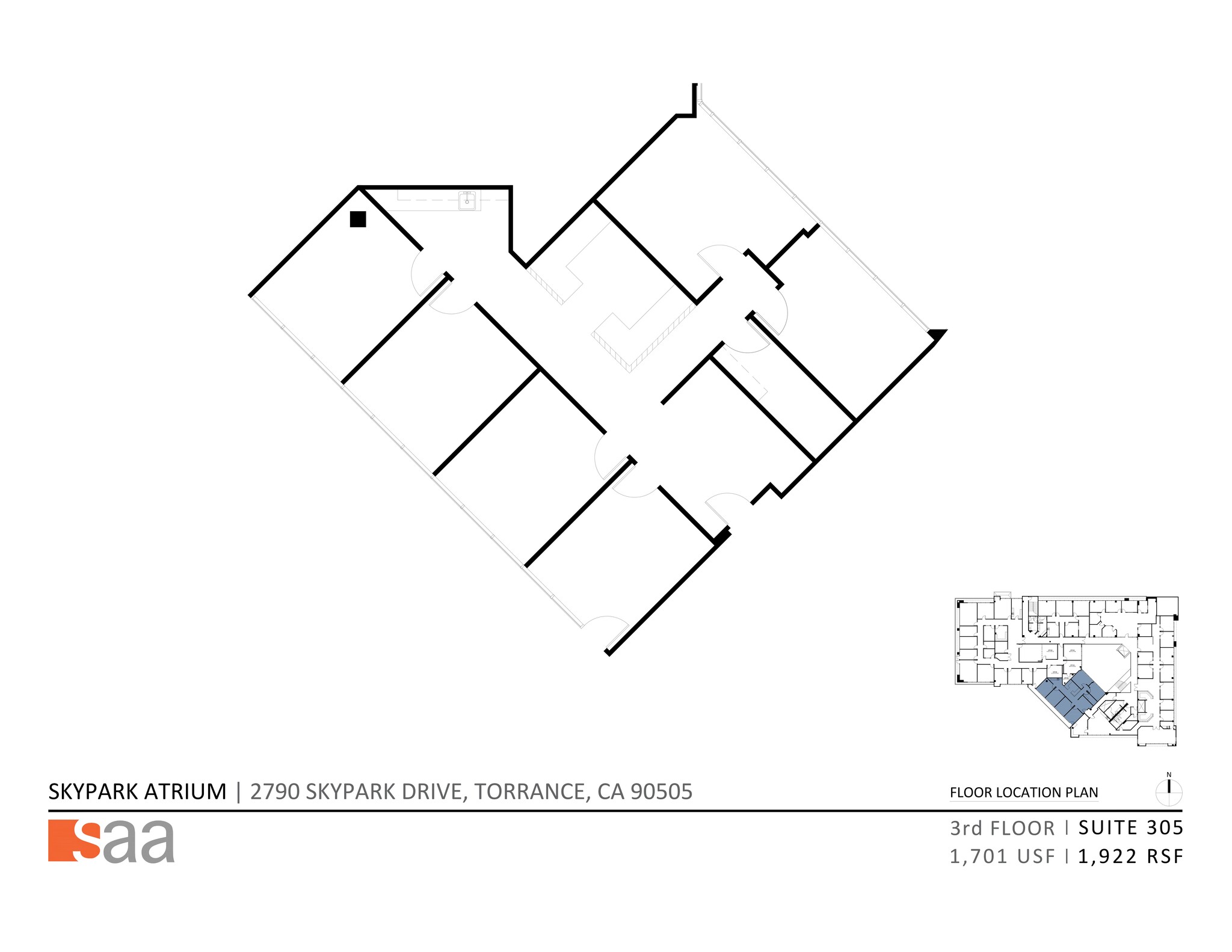 2790 Skypark Dr, Torrance, CA for lease Site Plan- Image 1 of 1