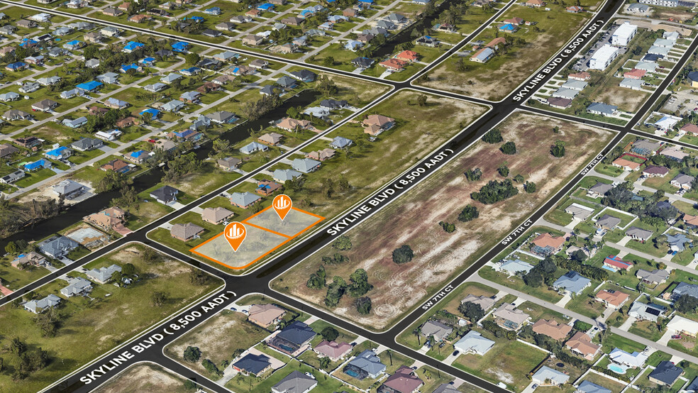 1116 skyline blvd, Cape Coral, FL for sale - Aerial - Image 1 of 3