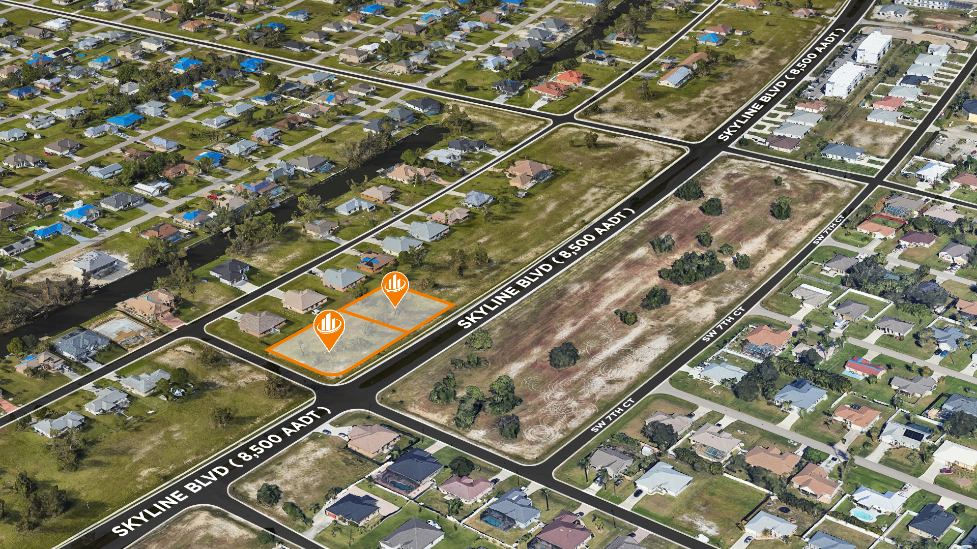 1116 skyline blvd, Cape Coral, FL for sale Aerial- Image 1 of 4