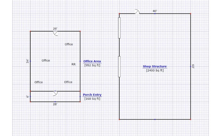 9433 Mansfield Rd, Shreveport, LA for sale - Floor Plan - Image 2 of 3