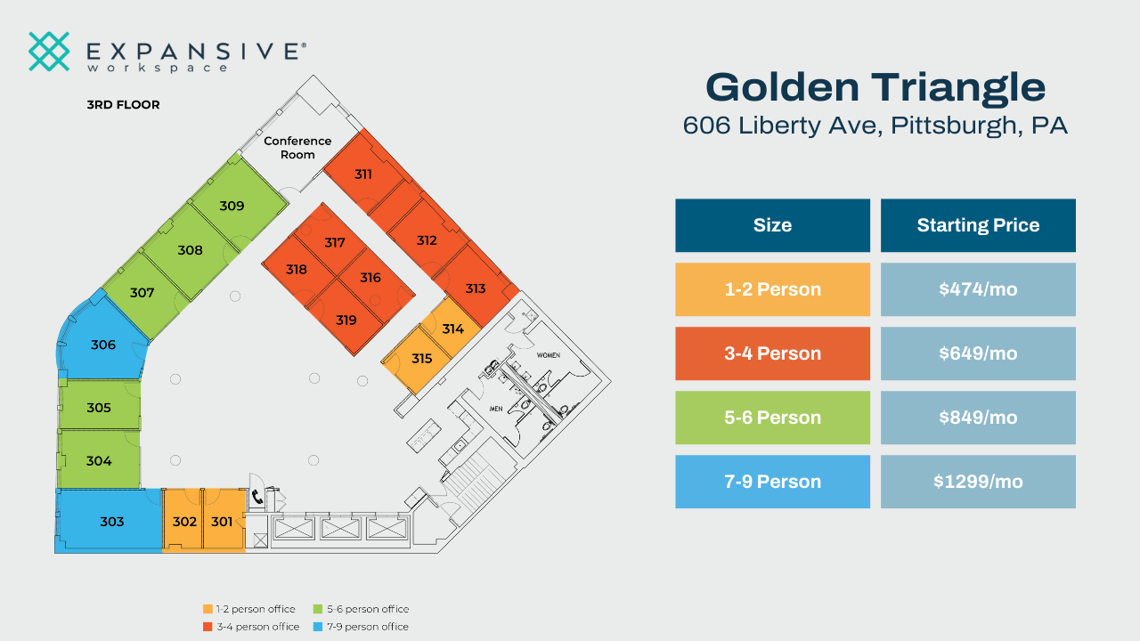 606 Liberty Ave, Pittsburgh, PA for lease Floor Plan- Image 1 of 4