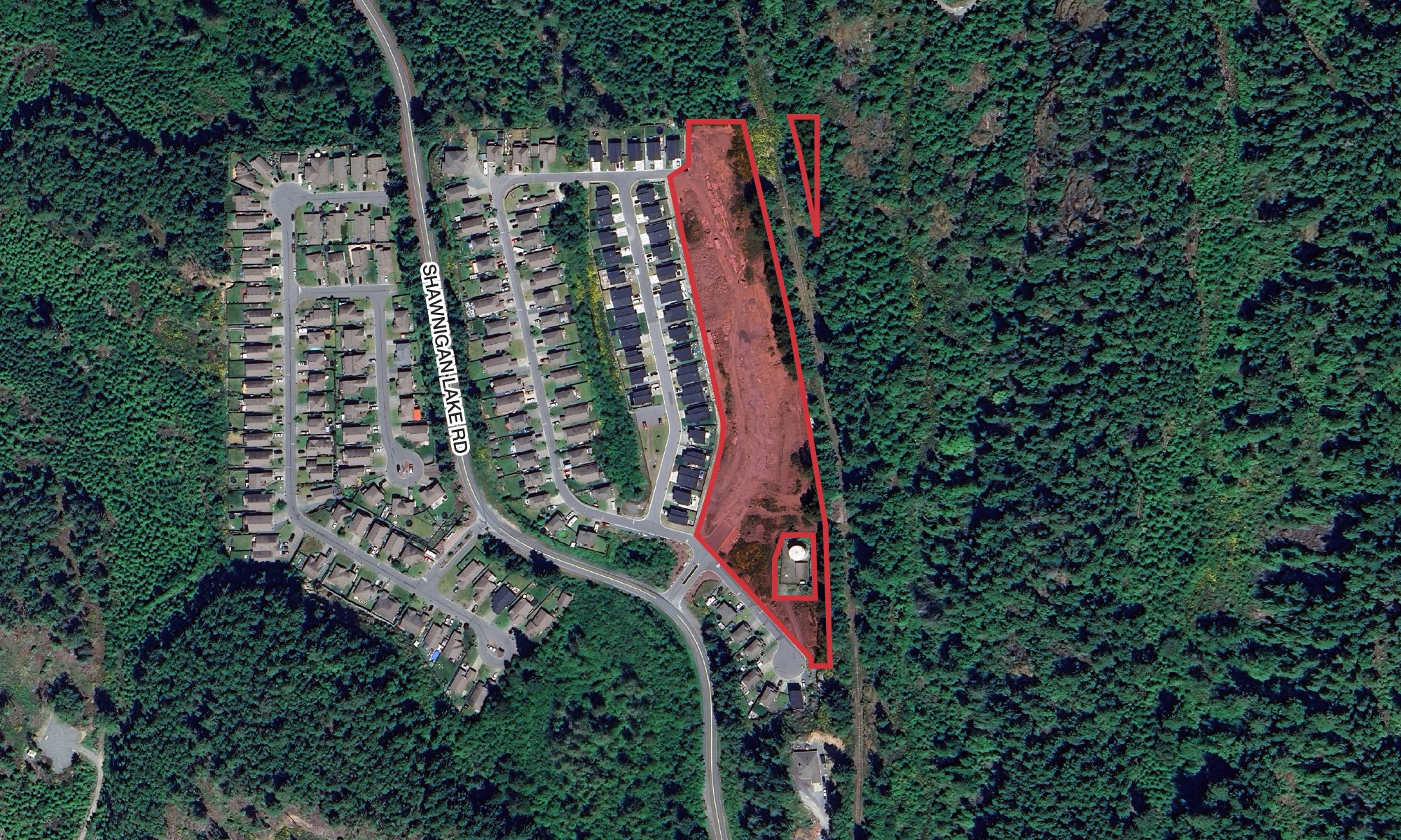 1051 Gammon Way, Shawnigan Lake, BC for sale Aerial- Image 1 of 6