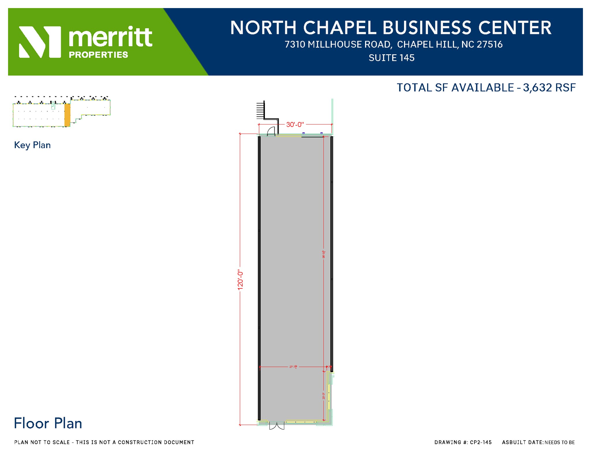 7300 Millhouse Rd, Chapel Hill, NC for lease Floor Plan- Image 1 of 1