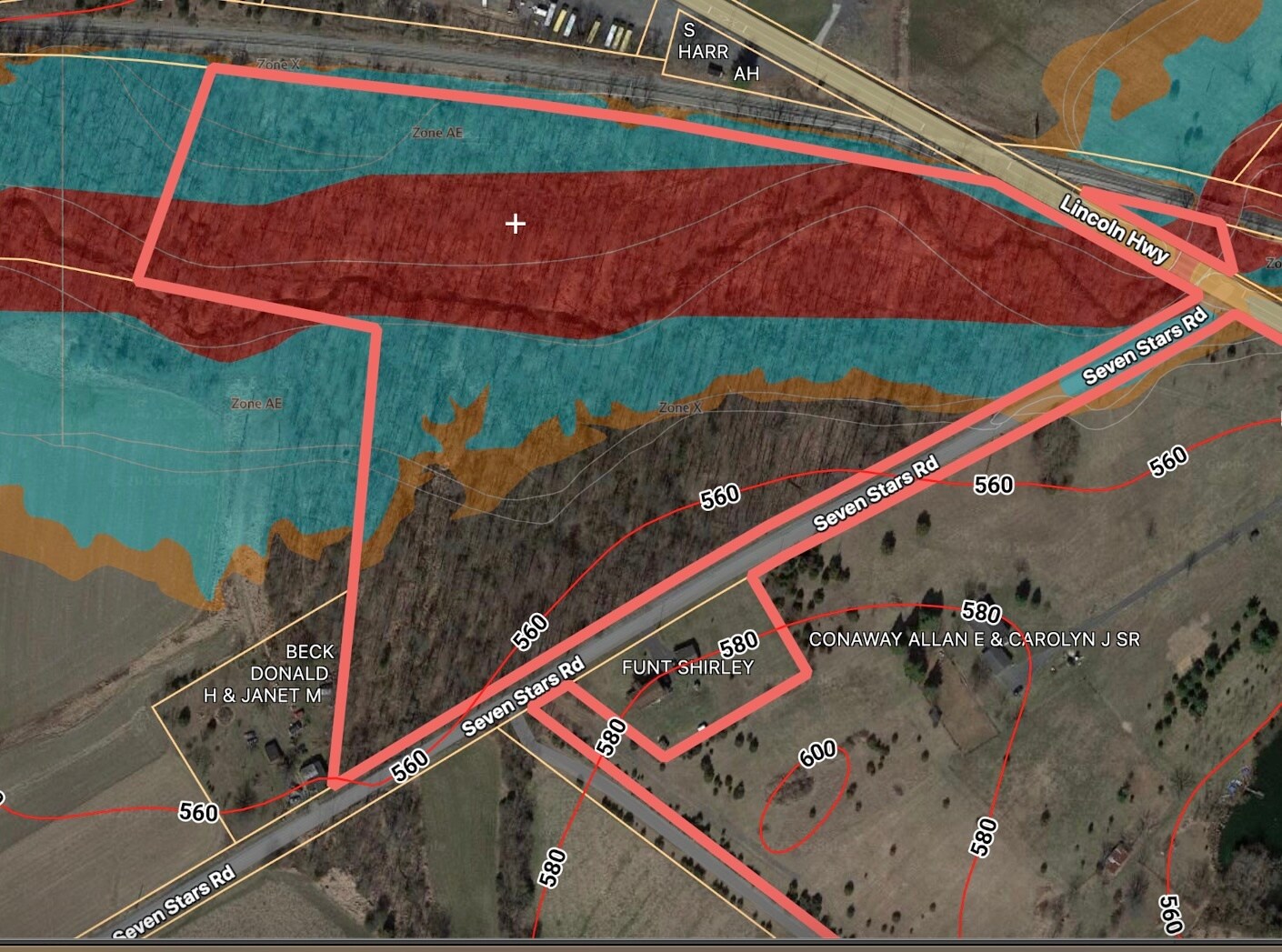 1874 Chambersburg Rd, Gettysburg, PA for sale Aerial- Image 1 of 3