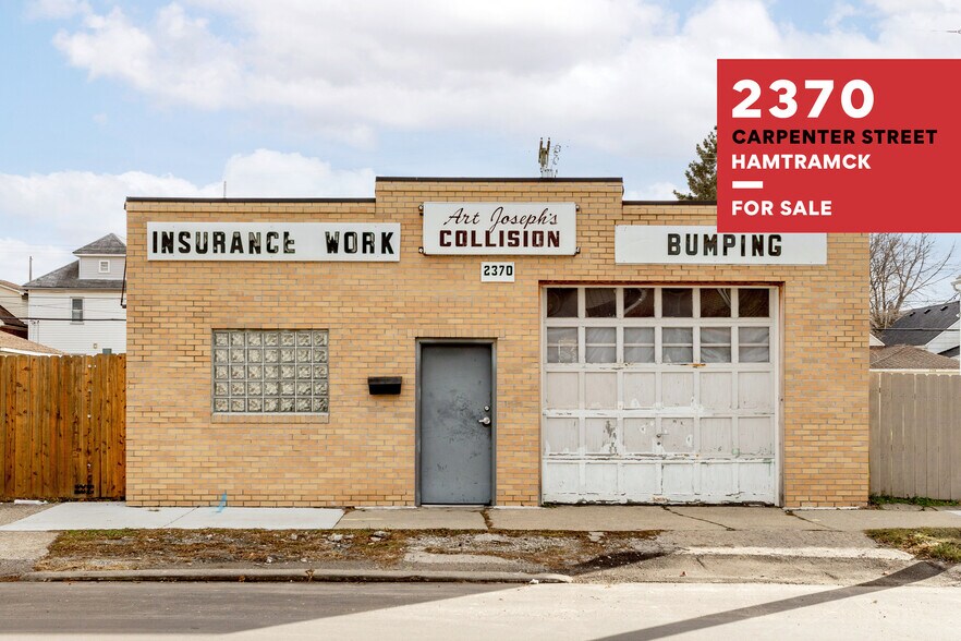 2370 Carpenter St, Hamtramck, MI for sale - Primary Photo - Image 1 of 1