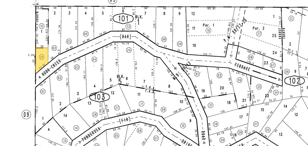 28906 Hook Creek Rd, Cedar Glen, CA for sale - Plat Map - Image 3 of 4