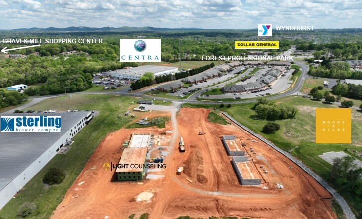 Vista Centre Drive, Forest, VA for lease - Aerial - Image 1 of 19