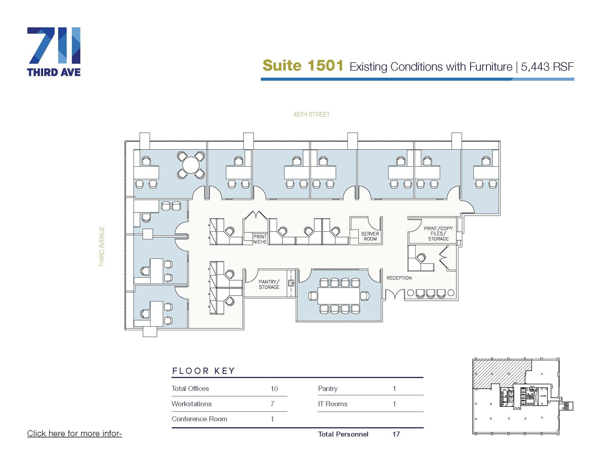 711 Third Ave, New York, NY for lease Floor Plan- Image 1 of 1