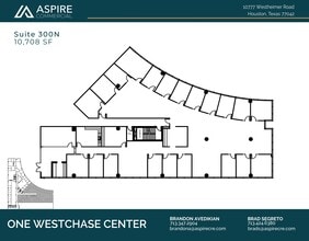 10777 Westheimer Rd, Houston, TX for lease Floor Plan- Image 1 of 1