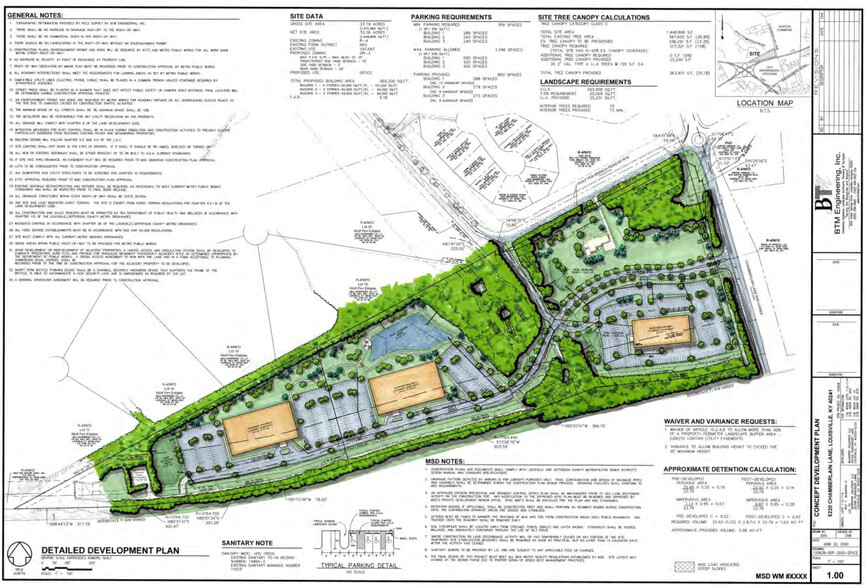 5220 Chamberlain Ln, Prospect, KY for lease - Site Plan - Image 3 of 3