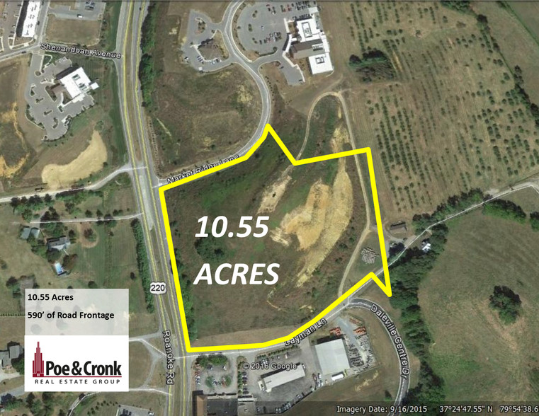 Route 220/Roanoke Rd, Daleville, VA for sale - Building Photo - Image 1 of 1