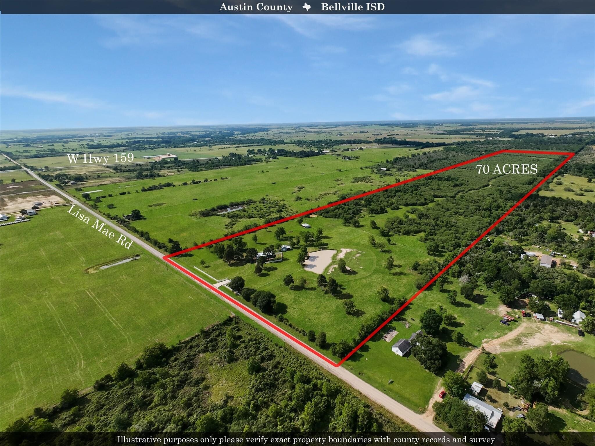 868 Lisa Mae rd, Bellville, TX for sale Primary Photo- Image 1 of 53