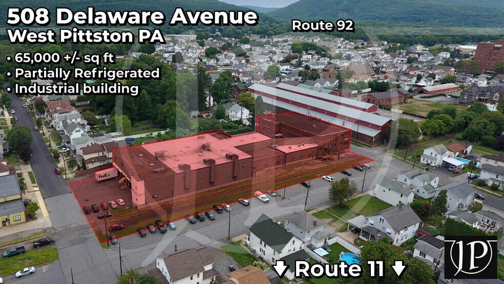 508 Delaware Ave, West Pittston, PA for sale - Building Photo - Image 1 of 1