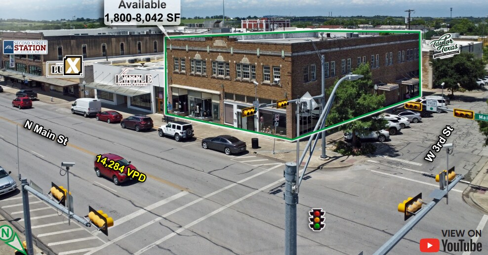 219-221 N Main St, Taylor, TX for lease Building Photo- Image 1 of 5