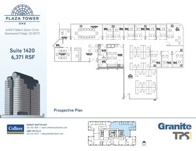 6400 S Fiddlers Green Cir, Greenwood Village, CO for lease Floor Plan- Image 2 of 2