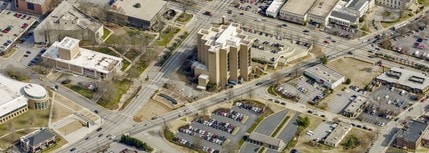 301 College St, Greenville, SC - AERIAL map view