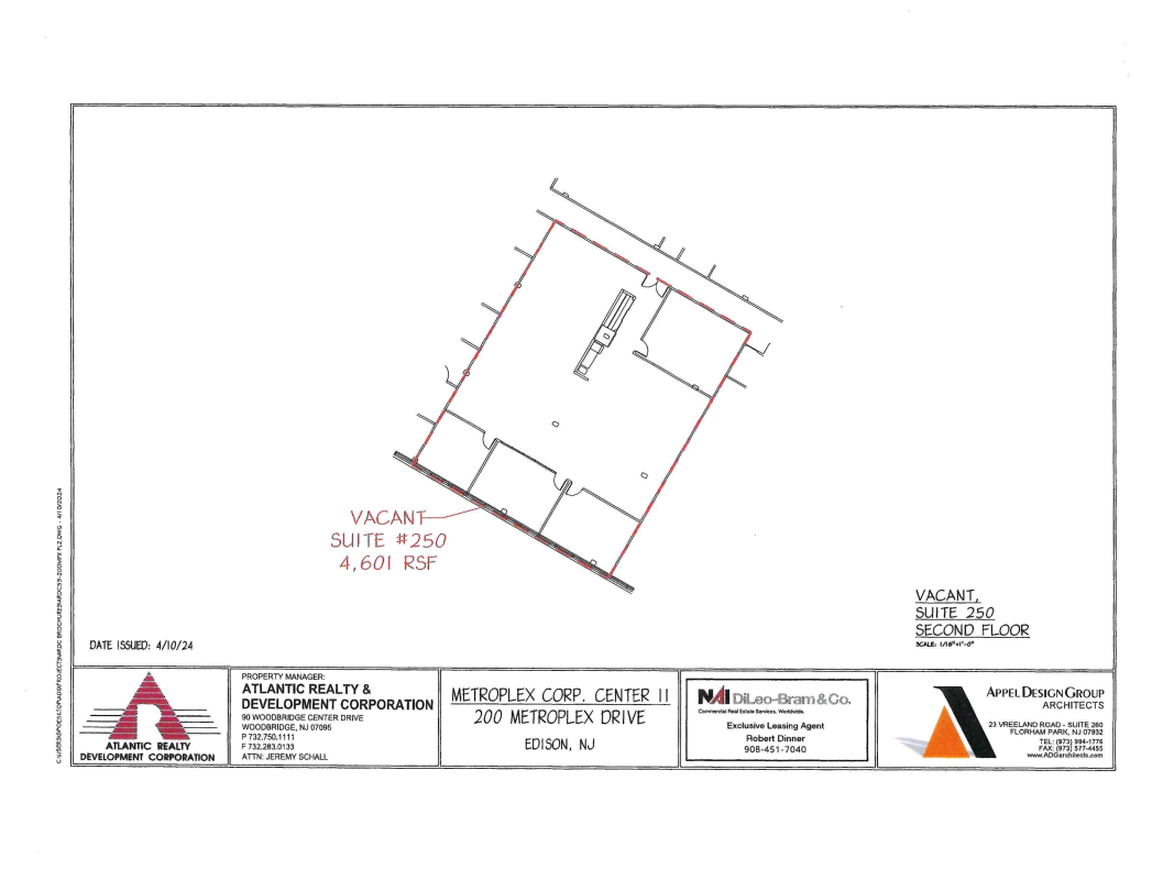 200 Metroplex Dr, Edison, NJ for lease Floor Plan- Image 1 of 1