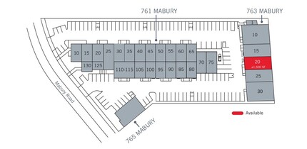 763 Mabury Rd, San Jose, CA for lease Site Plan- Image 1 of 2