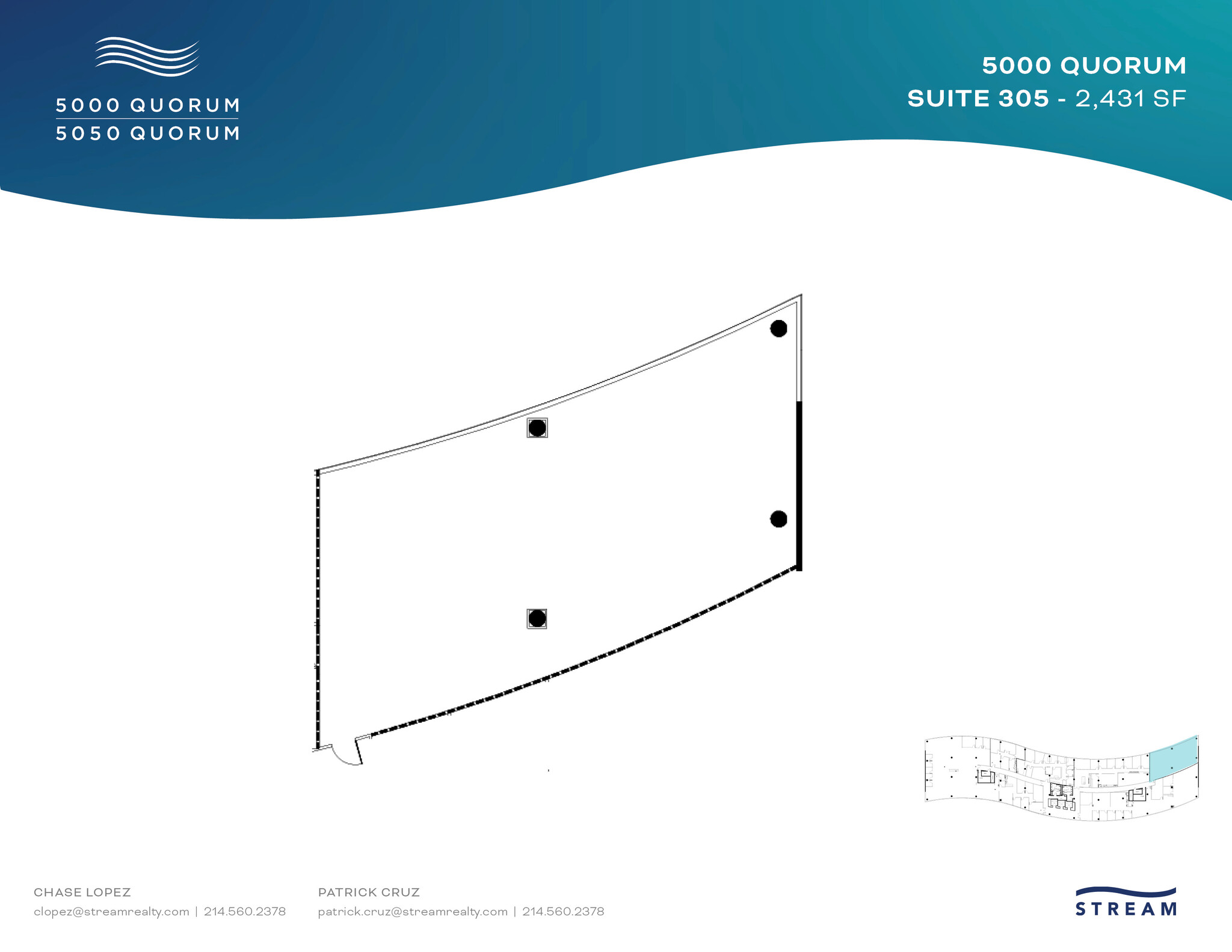 5000 Quorum Dr, Dallas, TX for lease Floor Plan- Image 1 of 1