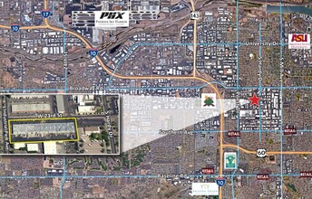 925-1027 W 23rd St, Tempe, AZ - aerial  map view