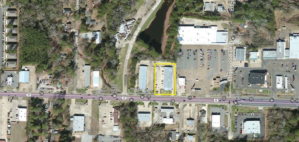 St Charles, Pineville, LA for lease - Aerial - Image 2 of 3