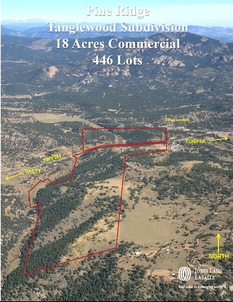 Hwy 285 & Wandcrest Dr, Bailey, CO for sale - Primary Photo - Image 1 of 1