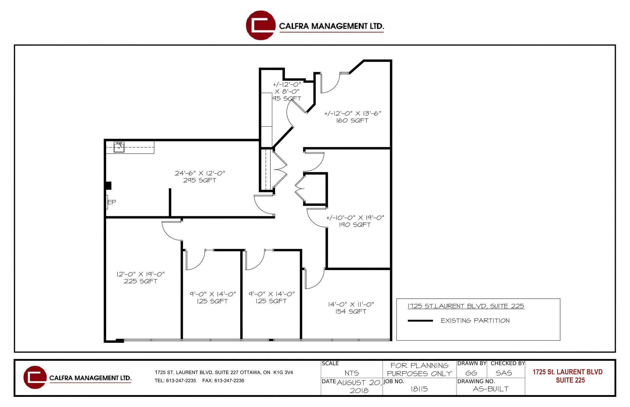 1705-1749 St Laurent Blvd, Ottawa, ON for lease Site Plan- Image 1 of 1