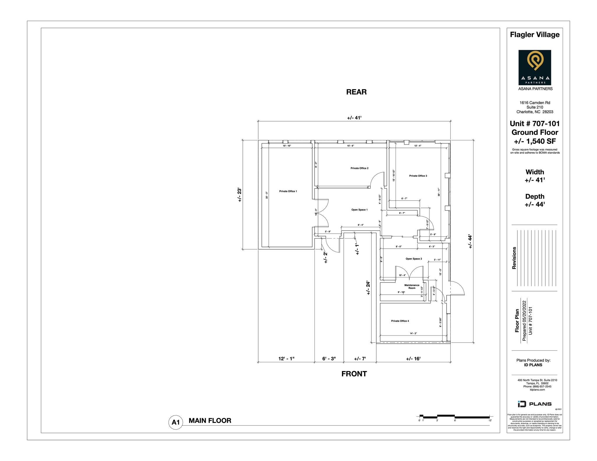 707 NE 3rd Ave, Fort Lauderdale, FL for lease Site Plan- Image 1 of 1