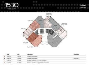 1530 Wilson Blvd, Arlington, VA for lease Floor Plan- Image 1 of 1