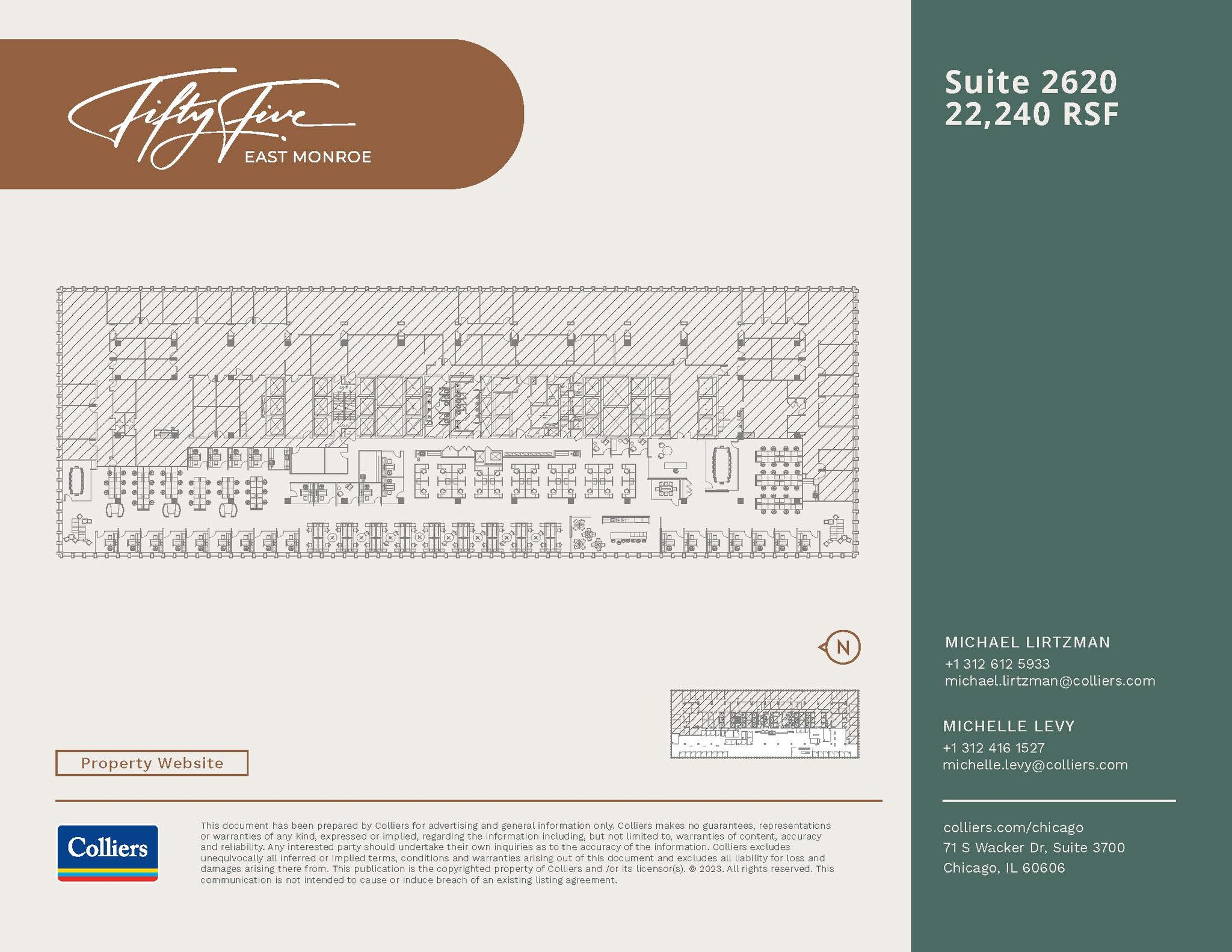 55 E Monroe St, Chicago, IL for lease Floor Plan- Image 1 of 1