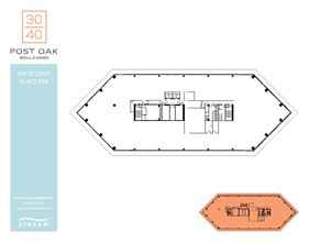 3040 Post Oak Blvd, Houston, TX for lease Floor Plan- Image 1 of 1