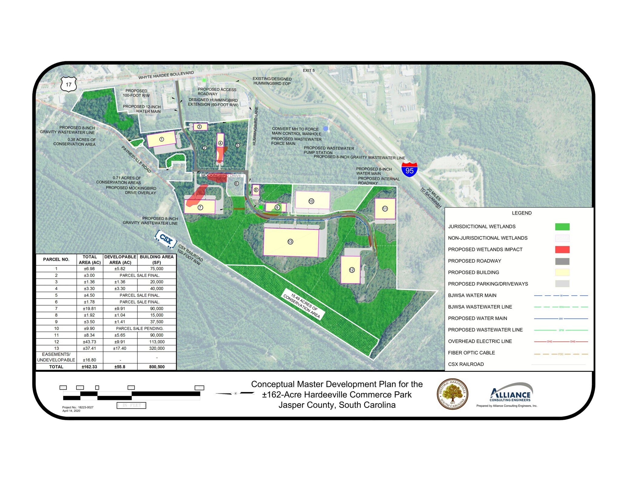 43 Prosper Parkway, Hardeeville, SC for lease Site Plan- Image 1 of 6