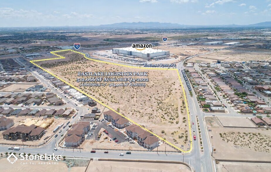 12104 Emerald Pass Dr, El Paso, TX for lease - Aerial - Image 3 of 15