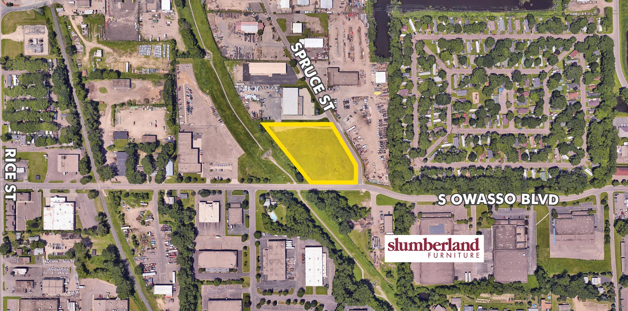 Spruce St, Little Canada, MN for sale Aerial- Image 1 of 1