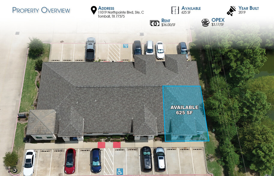 11019 Northpointe Blvd, Tomball, TX for lease - Building Photo - Image 2 of 13