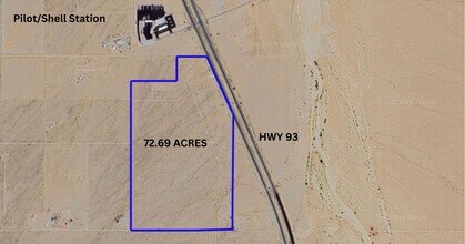 19701 N Hwy 93, White Hills, AZ - aerial  map view - Image1