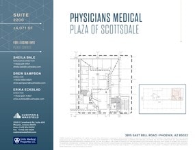 3815 E Bell Rd, Phoenix, AZ for lease Site Plan- Image 1 of 1